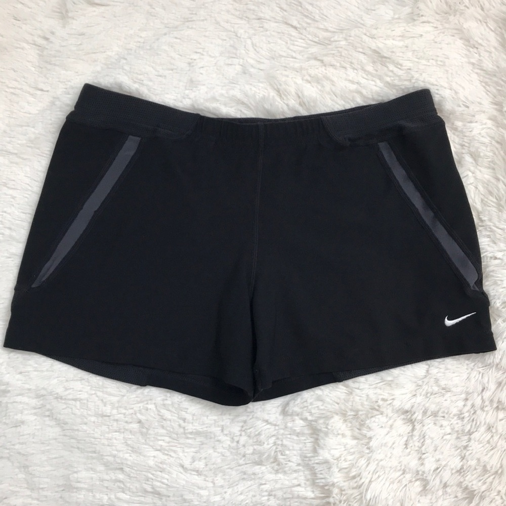 Nike FIT DRY Stretch Workout Shorts stretch black sz Small